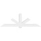 Ekena Millwork Kennewick Architectural Grade PVC Gable Bracket, 96"W x 32"H x 6"D x 6"F, 8/12 Pitch GBP096X32X0606KEN00 - alternate 4